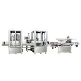 Automatic Cream Filling Capping Labeling Sealing Production Line