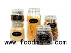 Glass Jar With Clip Lid