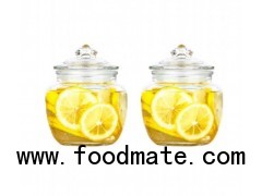 Set Of 3 Large Glass Storage Jar