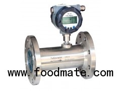 Liquid Turbine Flow Meter Senosr Measures Water And Fuel Oil And Diesel Industrial Applications