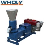 Flat Die Wood Pellet Machine Powered By Diesel Engine