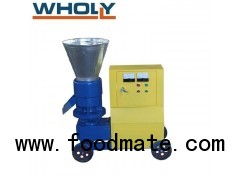 Flat Die Wood Pellet Machine Powered By Electric Motor