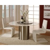 Round Marble Dining Table Set