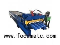 Steel Glazed Roof Tile Roll Forming Machine