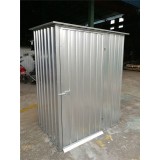 Zinc Pent Garden Shed 135x90x180cm