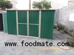 6x9 Ft Pent Metal Color Shed