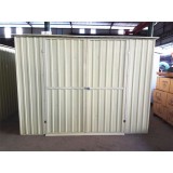 8x6 Ft Pent Metal Color Shed