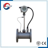 Gas vortex flow meter