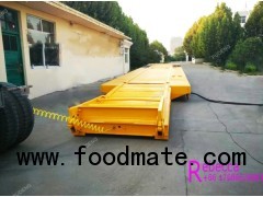 Fudeng Folding Gooseneck Low Deck Trailer Lowboy Semi Trailer