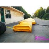 Fudeng Folding Gooseneck Low Deck Trailer Lowboy Semi Trailer