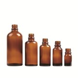 Amber Essential Oil Bottle