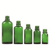 Green Essential Oil Bottle