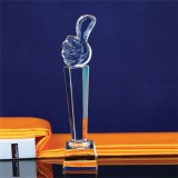 2019 Crystal Thumbs Up Trophy For Awards