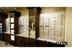 Wall LED Shelf For Sunglasses Display Design