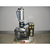 One Mold Lab Use Pneumatic Facial Powder Press Machine