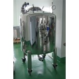 Food Standard Stainless Steel 304 High Pressure Movable Storage Tank
