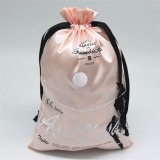 Gift Drawstring Cosmetic Satin Bag