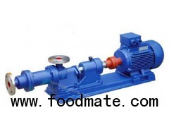 Progressive cavity pump stainless steel beverage single screw pump