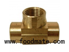 Reducing Tee Brass Pipe Fittings