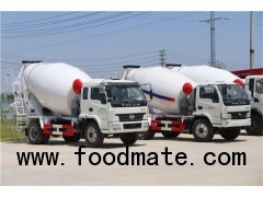 4m3 Mobile Concrete Mixer Truck