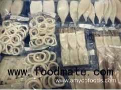 Squid tube and ring, squid supplier/producer/factory