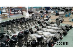 Pneumatic Actuated Butterfly Valve