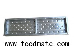 240 Width Galvanized Steel Plank with Inside Closed