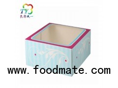 Square One-piece Paper Cake Box