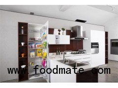 White Lacquer Kitchen Cabinets