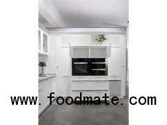 Mdf White Lacquer Kitchen Cabinet