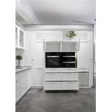 Mdf White Lacquer Kitchen Cabinet