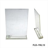 Store Clear Acrylic Vertical And Horizontal Price Sign Holder
