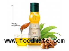 Cold Pressed Sweet Almond Oil Food Grade 160ml/bottle