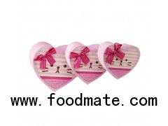 Cute Heart Shape Colorful Printed Cardboard Holiday Gift Boxes Online Selling