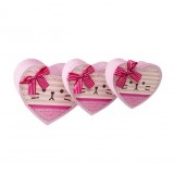 Cute Heart Shape Colorful Printed Cardboard Holiday Gift Boxes Online Selling