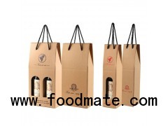 Free Sample Recycled Single Layer Brown Corrugated Cardboard Empty Wine Boxes, Carton Wine Box