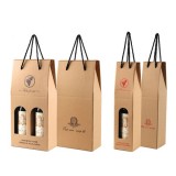 Free Sample Recycled Single Layer Brown Corrugated Cardboard Empty Wine Boxes, Carton Wine Box