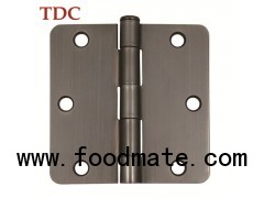 3in.×3in.×2.0mm Antique Nickel Hinge With 1/4 Radius Corner