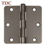 3in.×3in.×2.0mm Antique Nickel Hinge With 1/4 Radius Corner