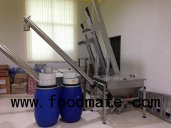 Stainless Steel Roller Powder Transfer Machine Connect With Bag Packing Machine