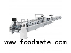 ZH-850H Automatic Small Box Gluer High Quality Folding Carton Box Gluing Machine