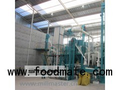 100T 150T 200T PLC Control low fat maize meal Milling Machine