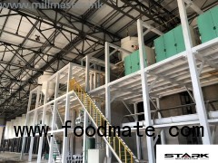 500TonsAutomatic PLC control wheat maize Flour Mill Plant