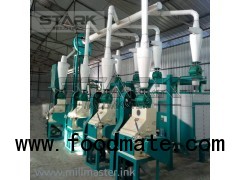 30T 50T  Low fat Posho Mill machine manufacture