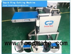 Squid processing machinery-Skinning-Cutting ring