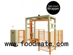Online Pallet Film Wrapping Machine Rotary-Arm Stretch Wrapper