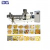 Wheat flour Extruded Frying Snacks Food Pellet Pani Puri Golgappa Double Screw Making Machine