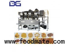 Breakfast Cereals Corn Flakes Coco Flex Ring Circle Cracker Extruder Manufacturing Equipments
