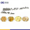 Wheat potato flour 2d 3d puffed snack pellets fryum papad food making machine process line