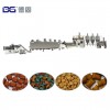 Double screw extruded dry kibble pet chews snacks dog food pellets making machinery